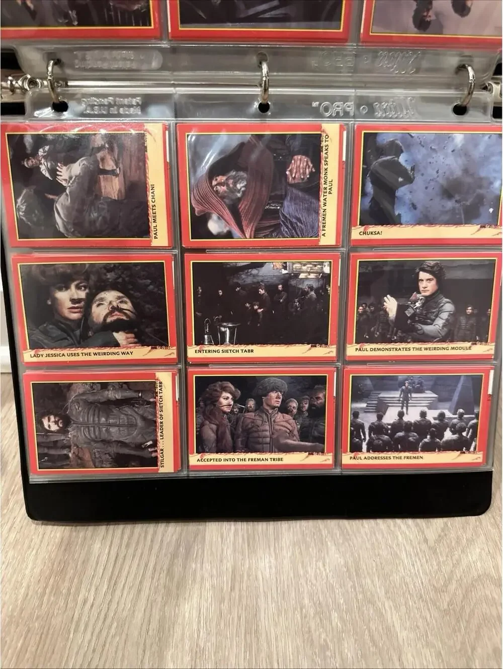 1984 Fleer Dune Movie Trading‎ Card Complete Base Set 137+